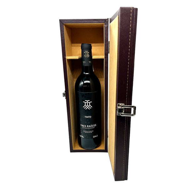 ESTUCHE CON VENTANA - UNA BOTELLA