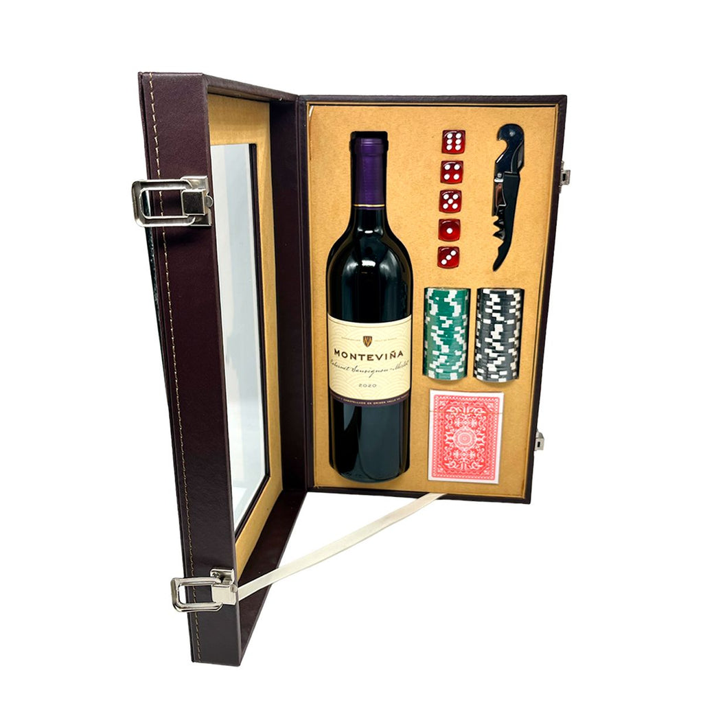 ESTUCHE PIEL BOTELLA