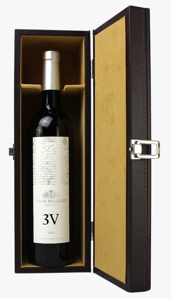 ESTUCHE REGALO SACACORCHOS MADERO 3V