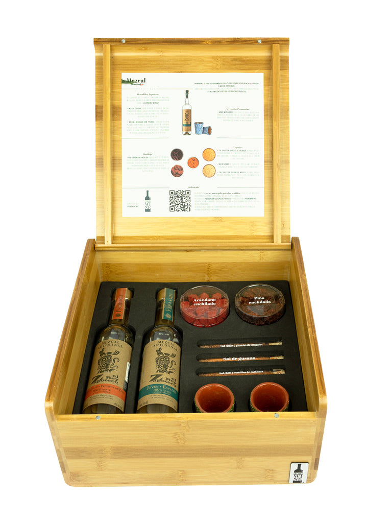 CAJA EXPERIENCIA MEZCAL REY ZAPOTECO