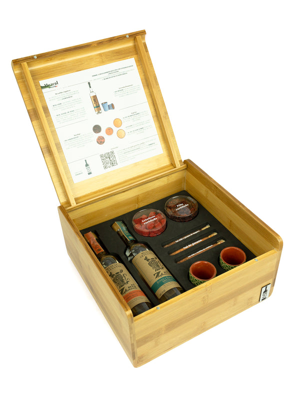 CAJA EXPERIENCIA MEZCAL REY ZAPOTECO